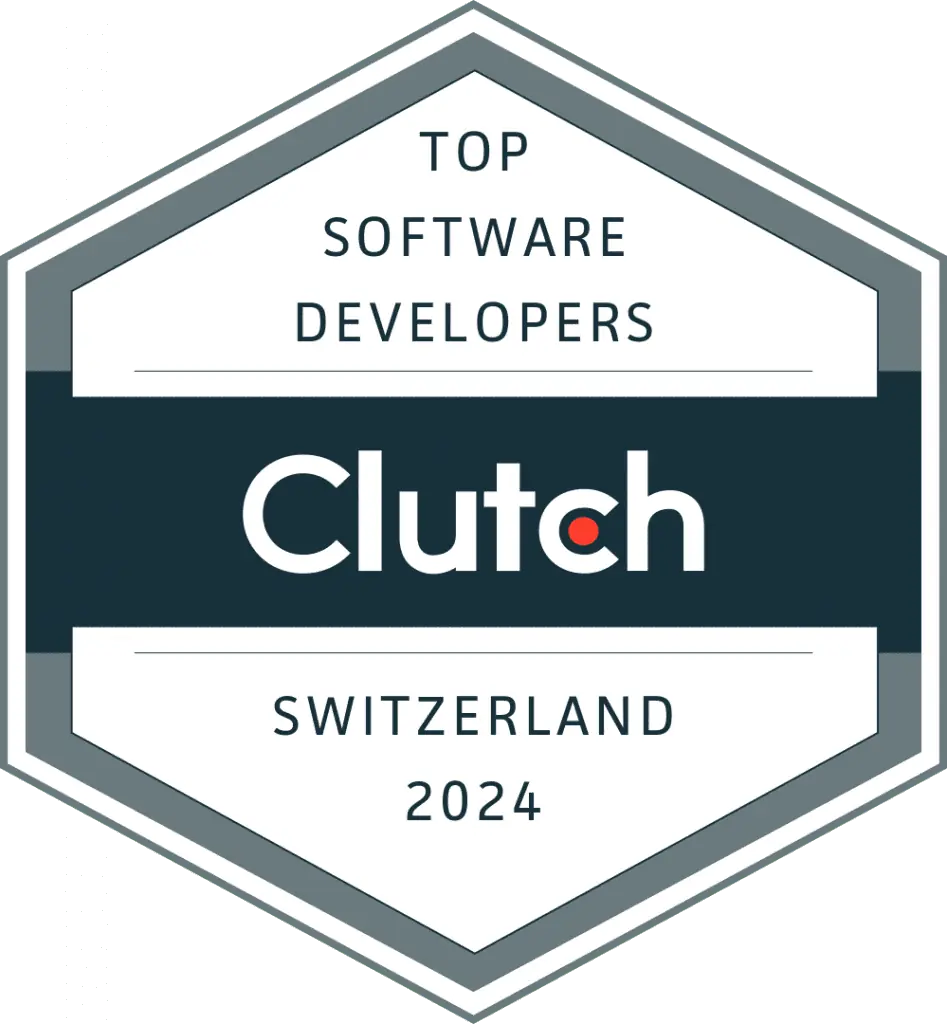 Top Software Developers Switzerland 2024 award badge