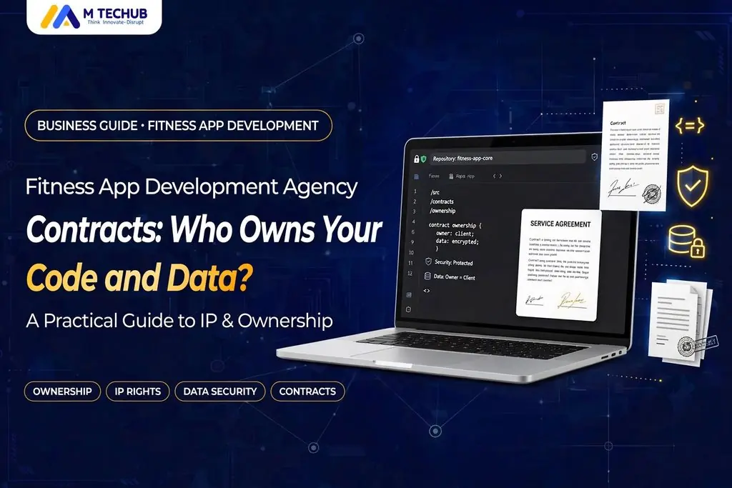 Fitness App Development Agency Contracts: Who Owns Your Code and Data? - M TECHUB LLC